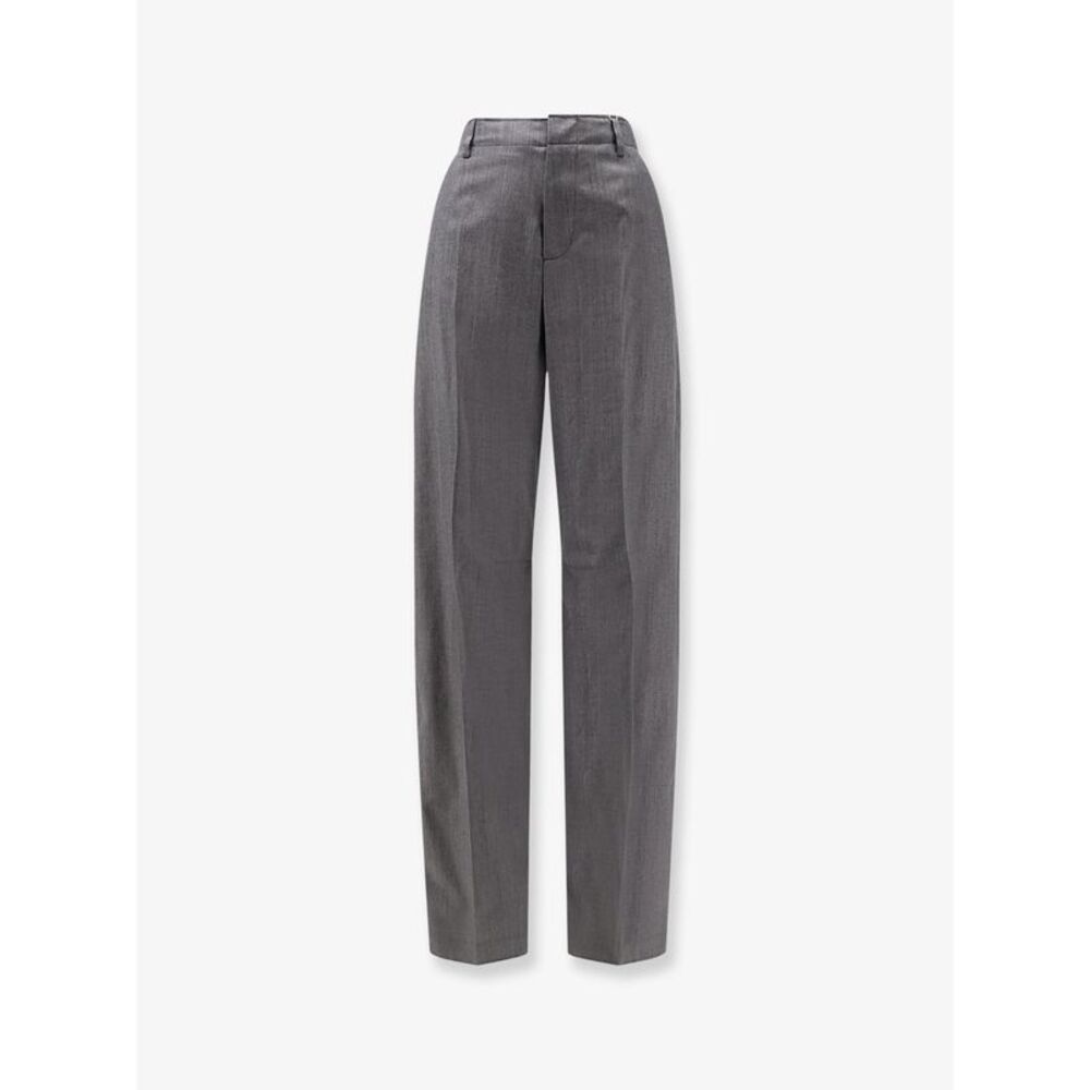 Mm6 Maison Margiela Women Virgin Wool And Cotton Trousers